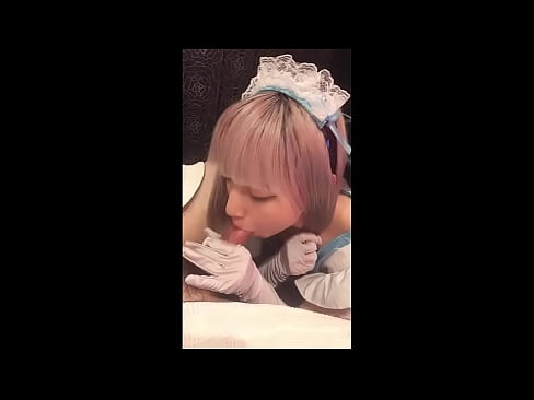 ❤️ Idolo giapponese [mayuka], costume da cameriera francese, parte 1, pompino e masturbazione con lozione ️ Pornografia russa à co.hentai-menu.ru ❌❤
